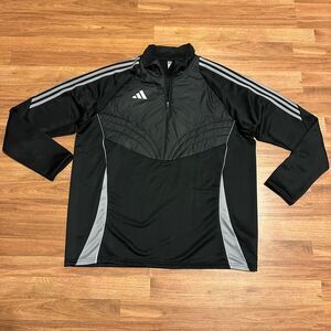 Adidas Tiro 24 Winterized Performance Top Black and Gray | Men Size 2XL